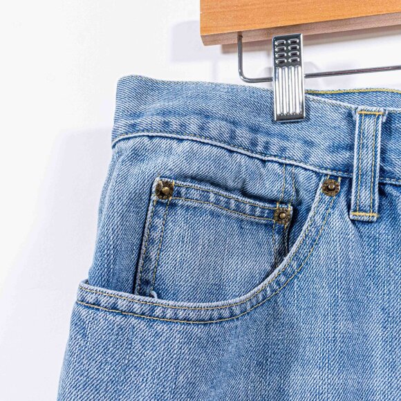 J Crew Baggy Wide Leg Jeans 36 x 30 Y2K Preppy Surf Streetwear Skate - Picture 4 of 10